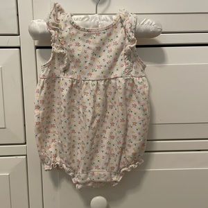 3-6 mos Janie and Jack floral romper